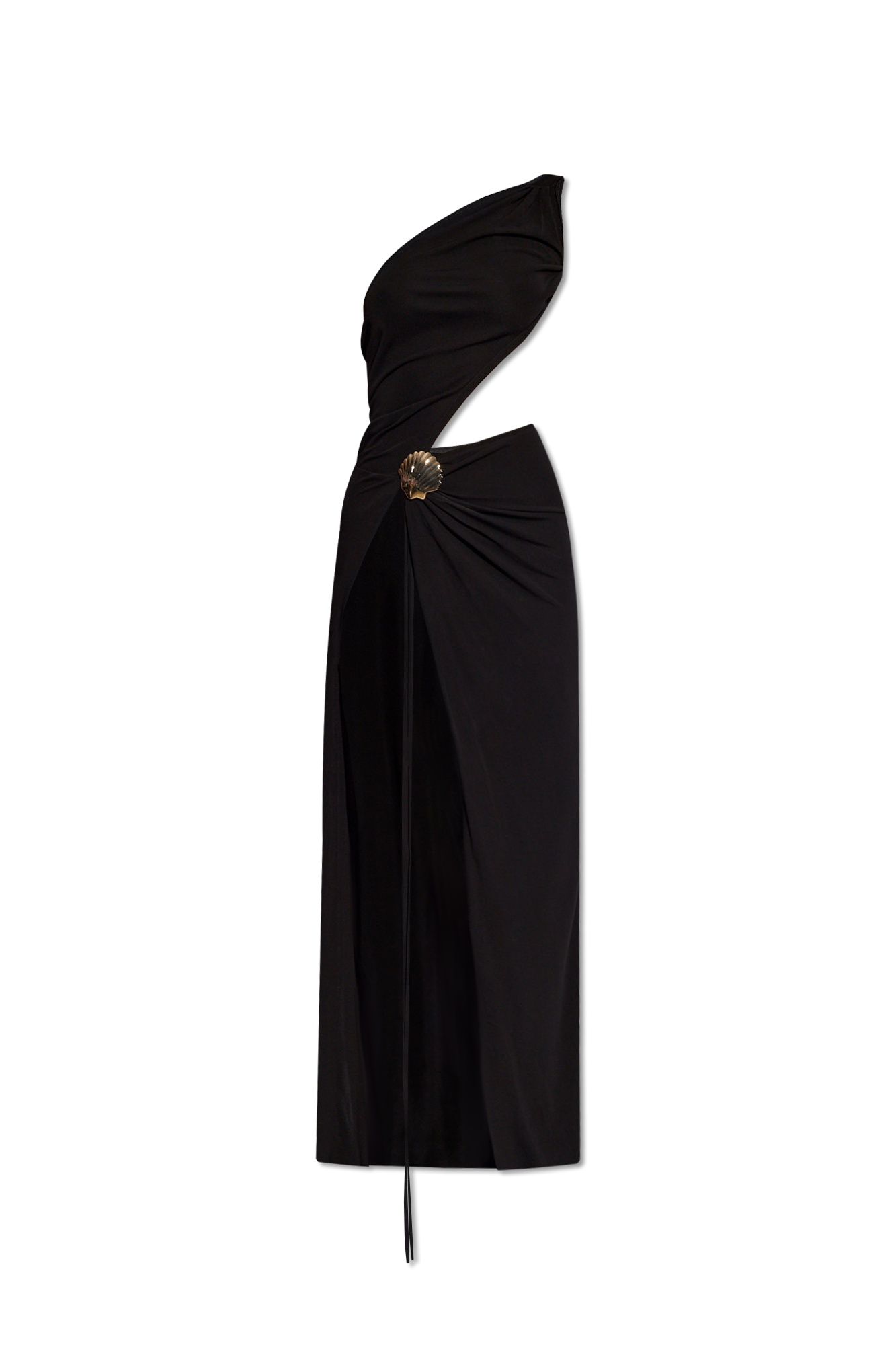 SchaferandweinerShops Canada - Black One - shoulder dress